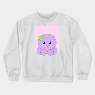 Flower Octopus Crewneck Sweatshirt